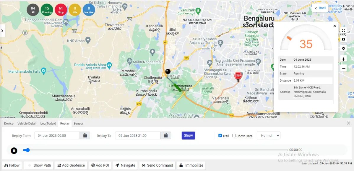 bus gps tracking software